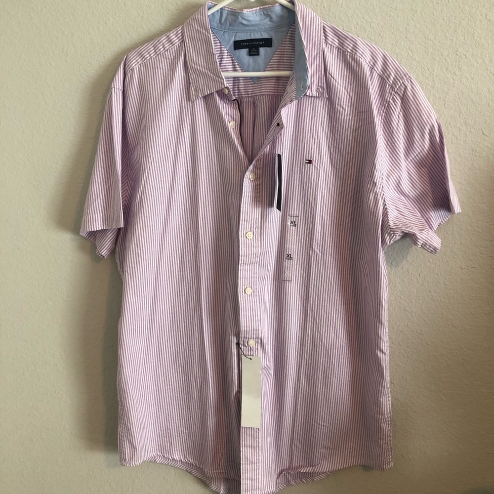 Mens Tommy Hilfiger Collared Shirt